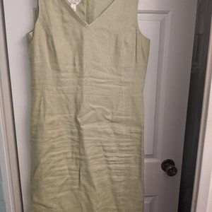 Lot of Talbots linen and cotton dresses